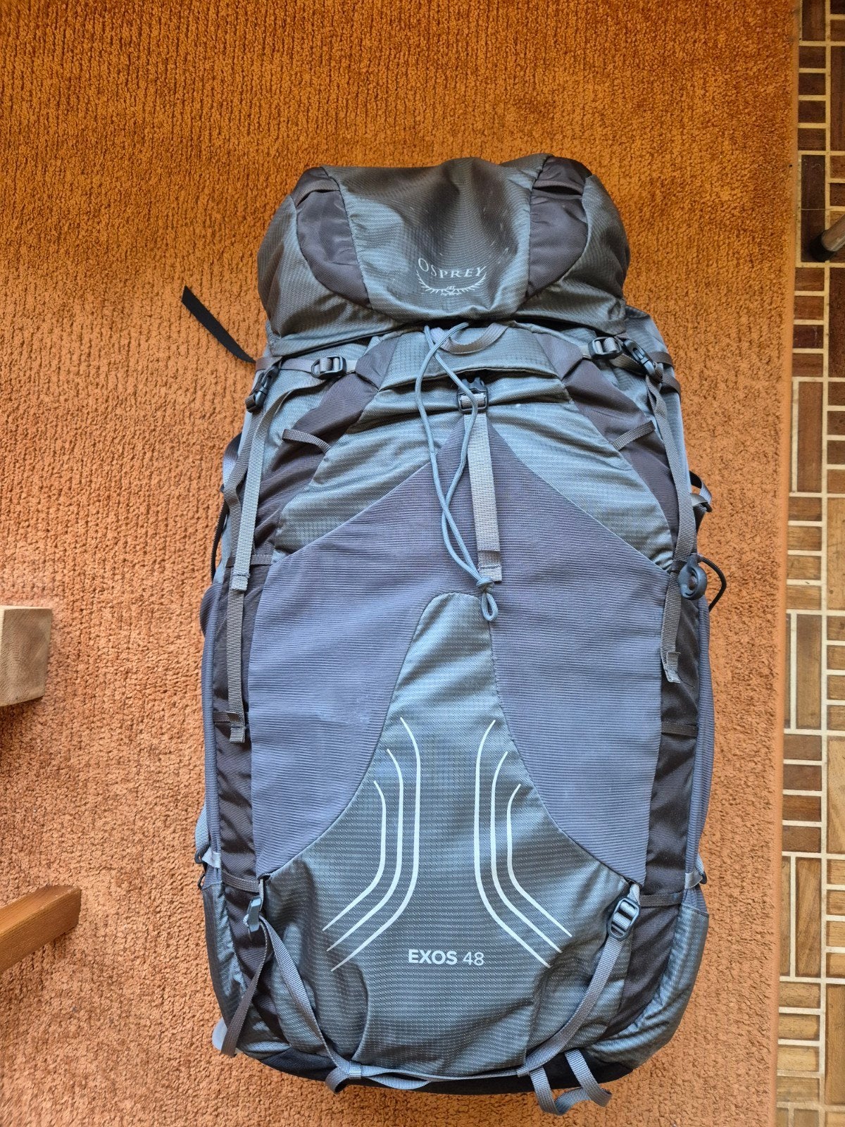 Osprey Exos 48, Ophalen