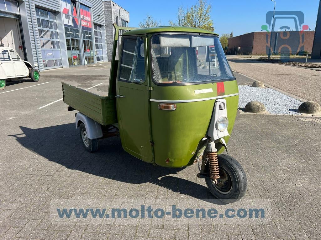 Piaggio Ape MP 500 MPR1T Tuktuk Driewieler Vespa Foodtruck, Overig, 11 kW of minder, 190 cc, 1 cilinder