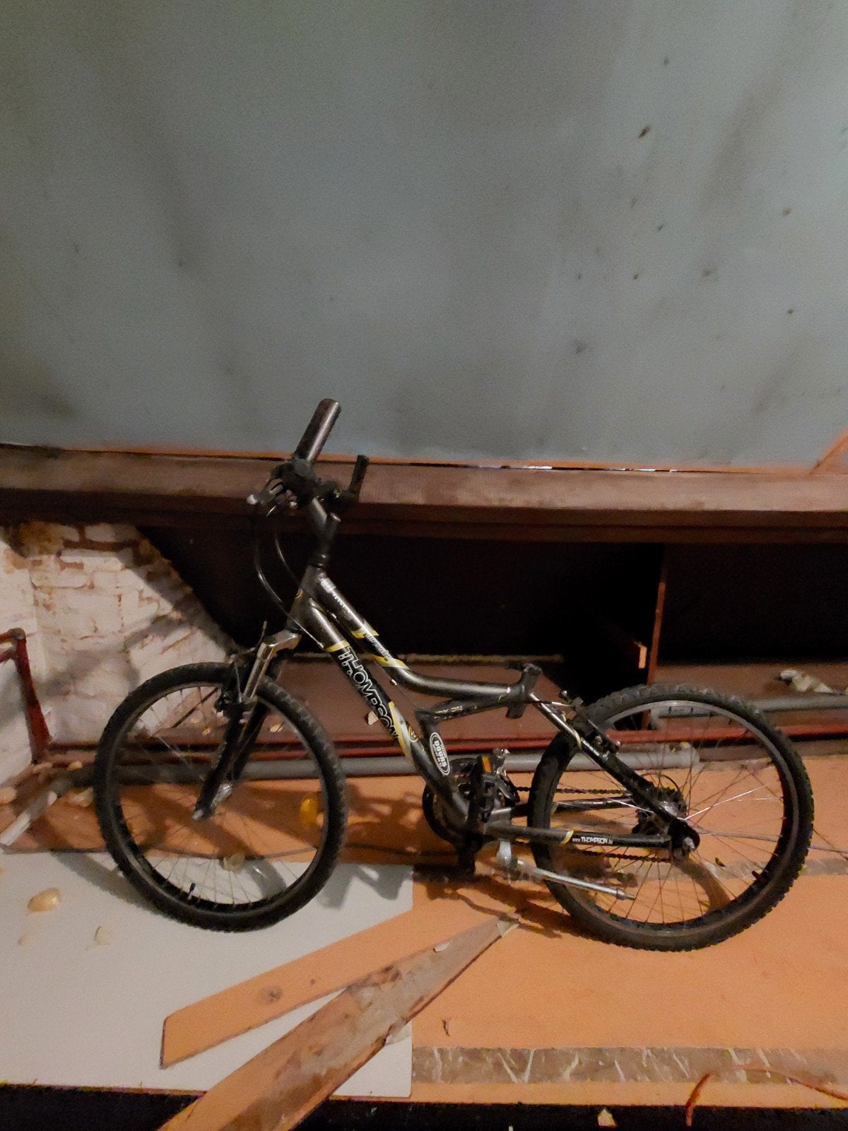 Velo pour enfant, Enlèvement