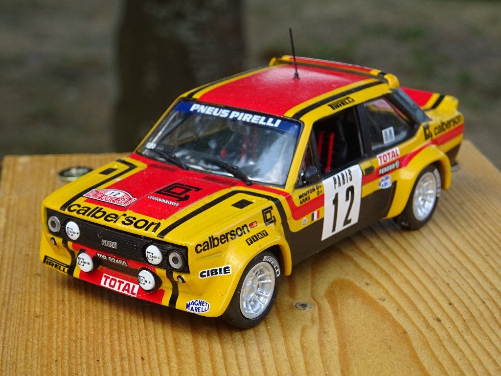 1980 Fiat 131 Rally Monte Carlo Michèle Mouton (FRA), Ophalen of Verzenden, Nieuw, Auto