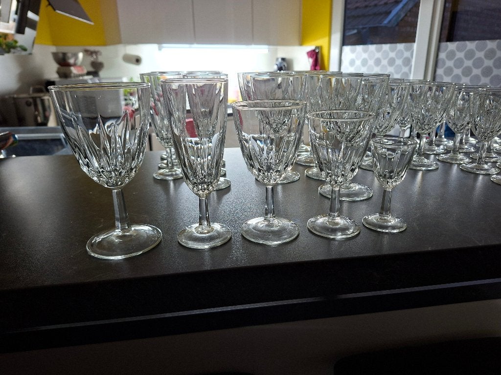 Verres à motif vintage 70-80, Enlèvement