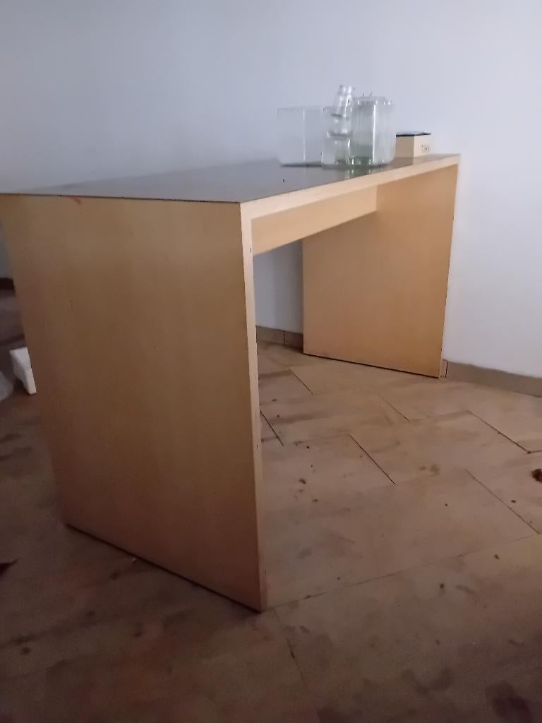 Winkeltafel, Kantine of Aula, Ophalen of Verzenden, Gebruikt, Tafel
