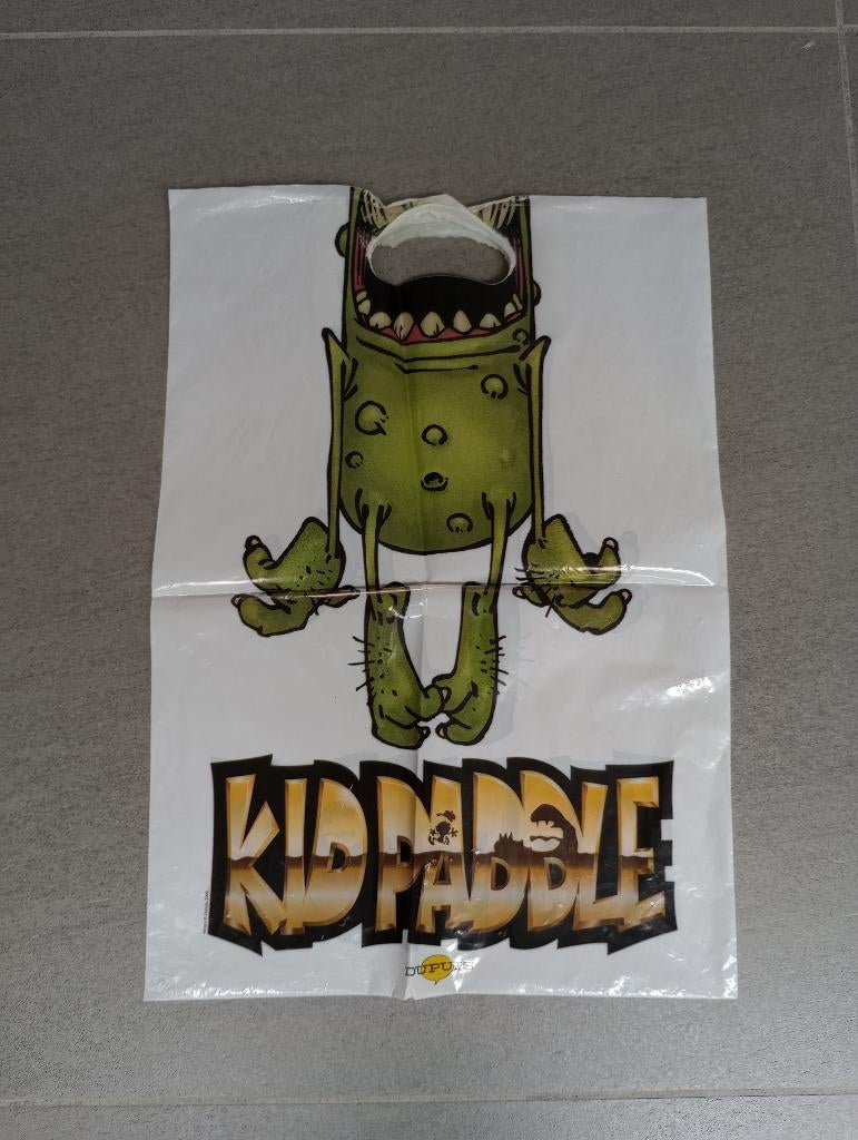 Kid Paddle plastic zak Dupuis 2006, Ophalen of Verzenden, Overige figuren, Gebruikt, Gebruiksvoorwerp