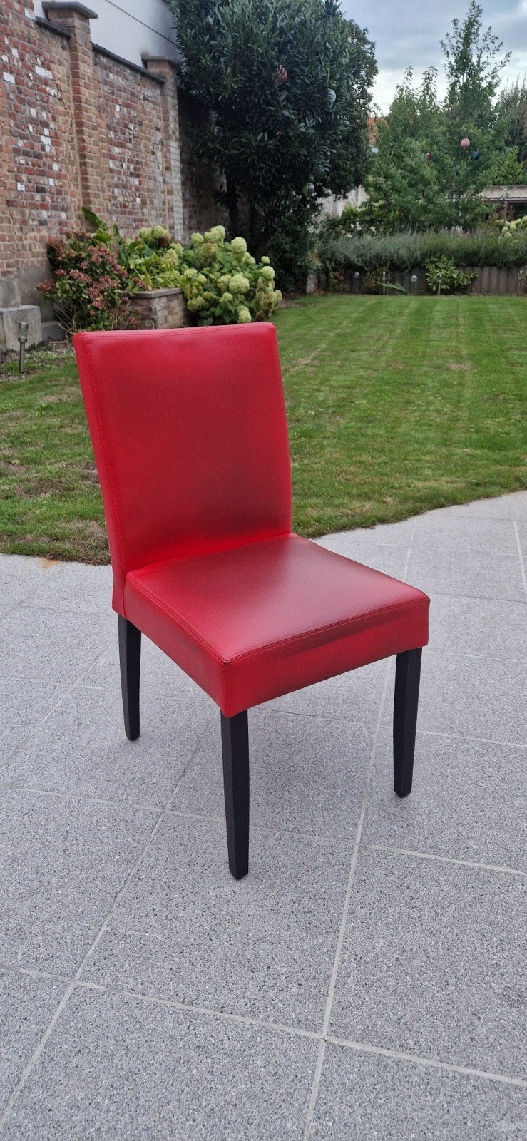 stoelen, Maison & Meubles, Rouge, Strak, Enlèvement, Utilisé