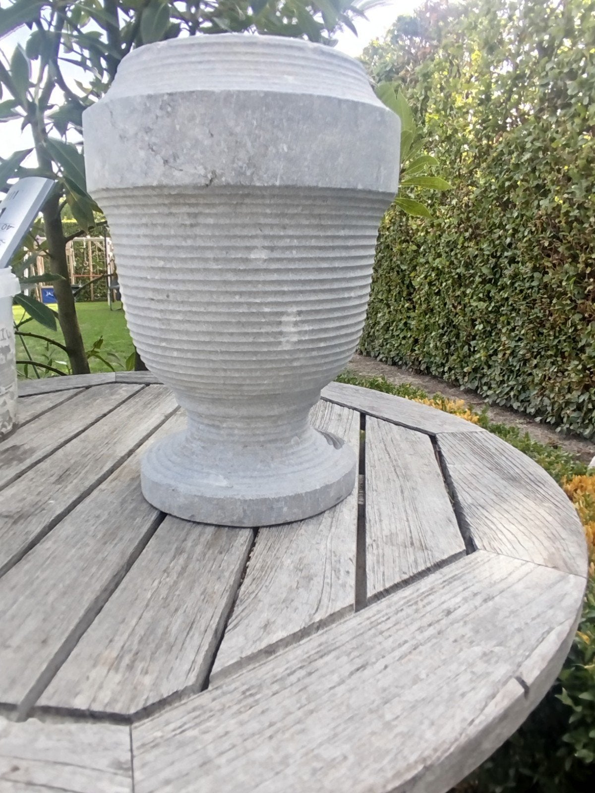 arduin Belgisch, gezandstraald, Tuin en Terras, Steen, Rond, Zo goed als nieuw, Minder dan 40 cm
