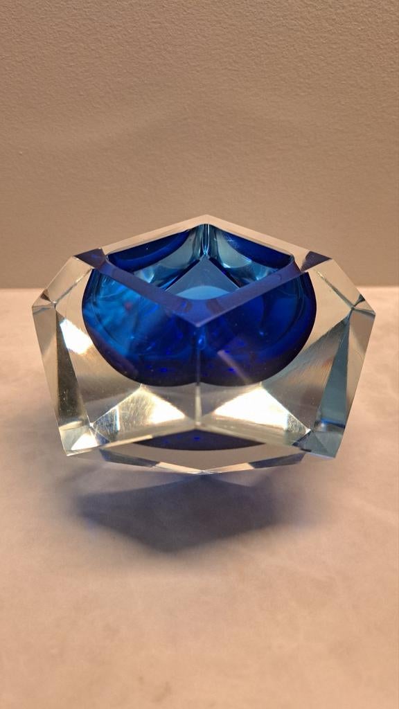 Vintage Murano Sommerso Vide-Poche - Flavio Poli - Jaren '60, Ophalen of Verzenden