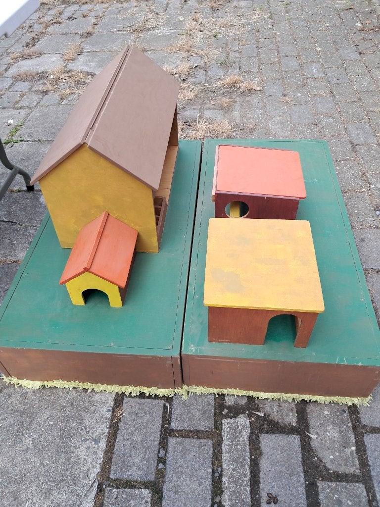 Houten boerderij, Ophalen, Gebruikt