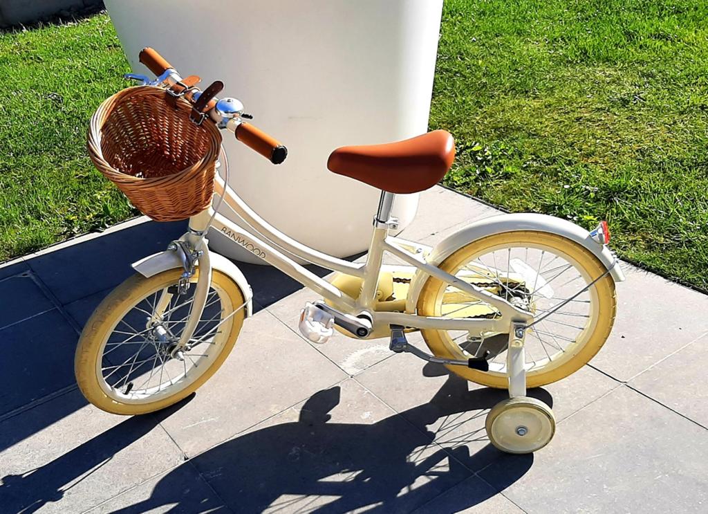 Beige kinderfiets 16 inch van Banwood, Fietsen en Brommers, Ophalen