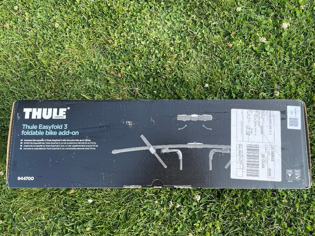 Thule Easyfold 3 foldable bike add-on, Auto diversen, Fietsendragers, Nieuw, Fietsendrager-accessoire, 1 fiets, Ophalen