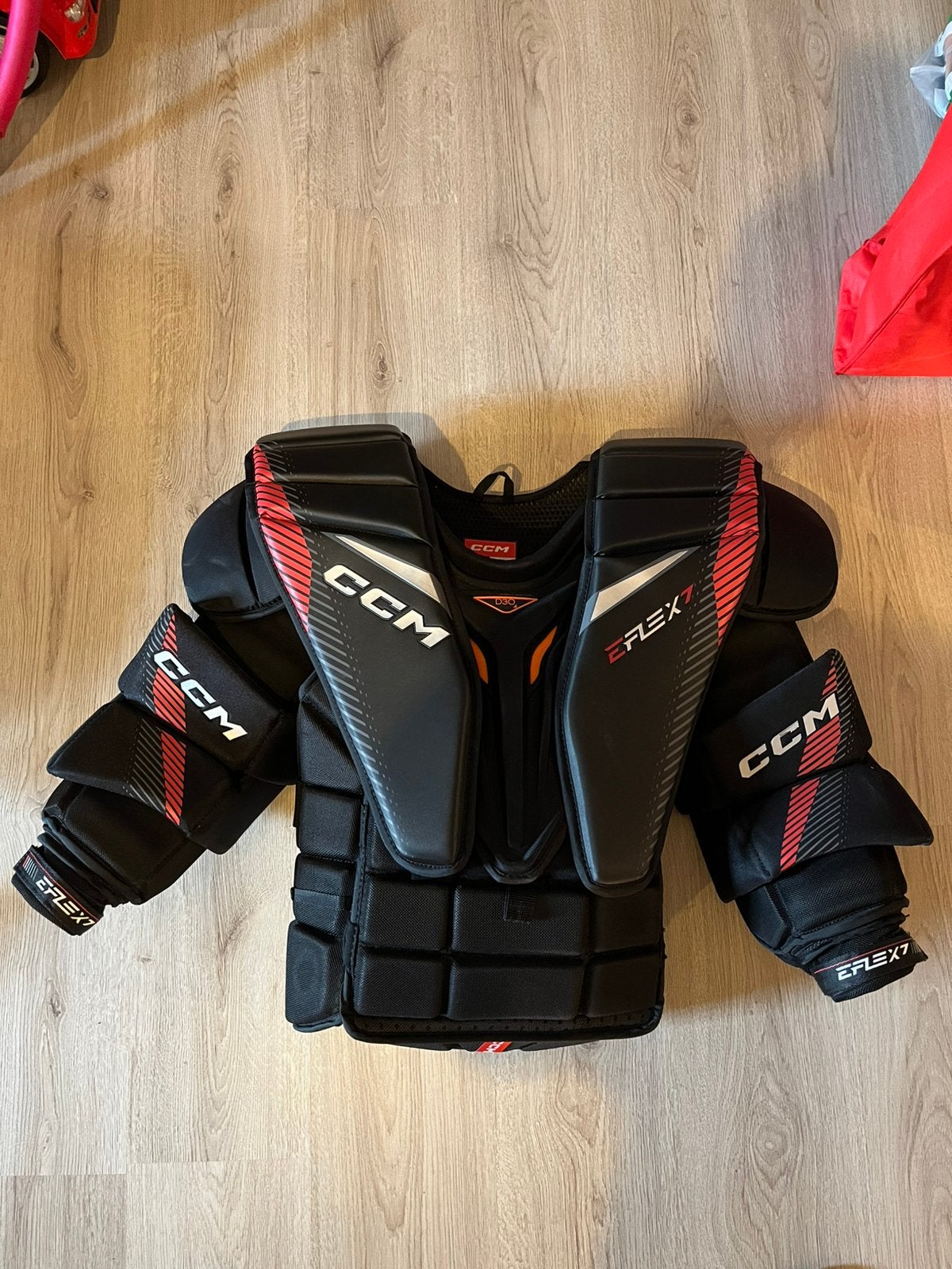 CCM E-flex 7 chest protector, Ophalen, Zo goed als nieuw