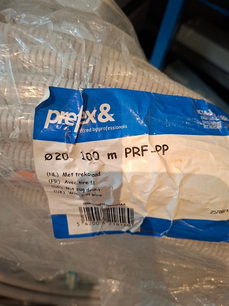 Preflex leeg dia20 met trekdraad Eca, Ophalen, Nieuw, Kabel of Snoer