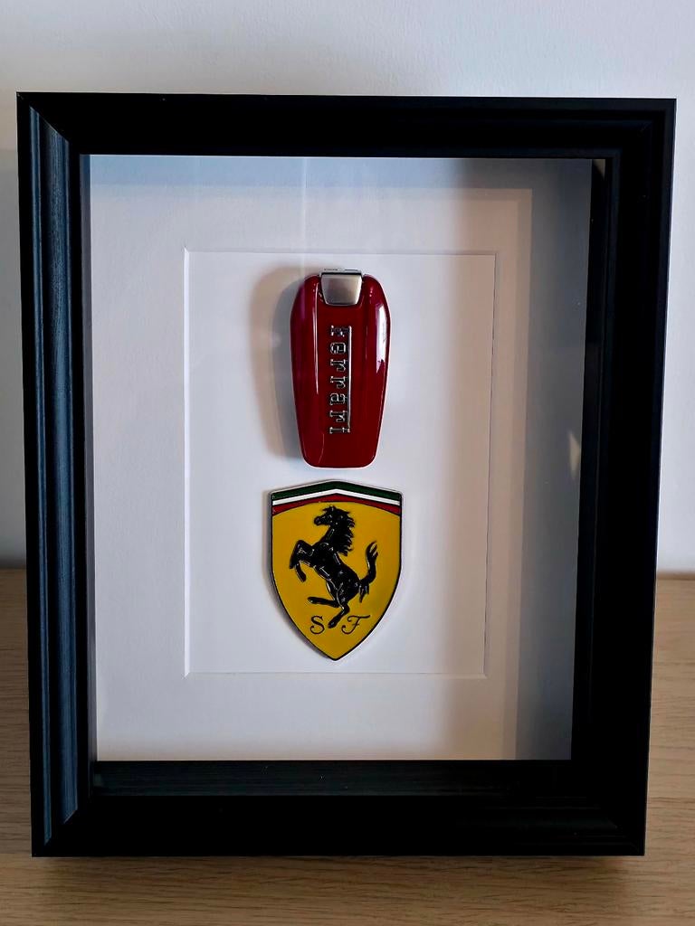 Ferrari Artwork - Decoratief verzamelstuk | 28 x 23 cm, Antiek en Kunst, Kunst | Designobjecten, Ophalen of Verzenden
