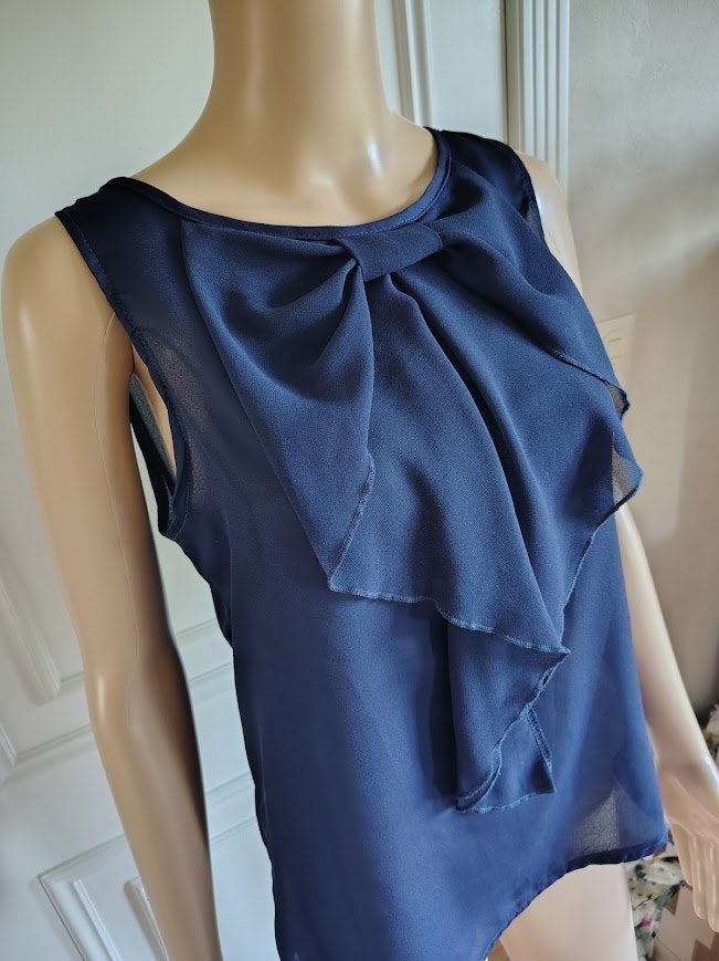 blousje van millenium, Kleding | Dames, Blouses en Tunieken, Zo goed als nieuw, Maat 38/40 (M), Blauw, Ophalen of Verzenden