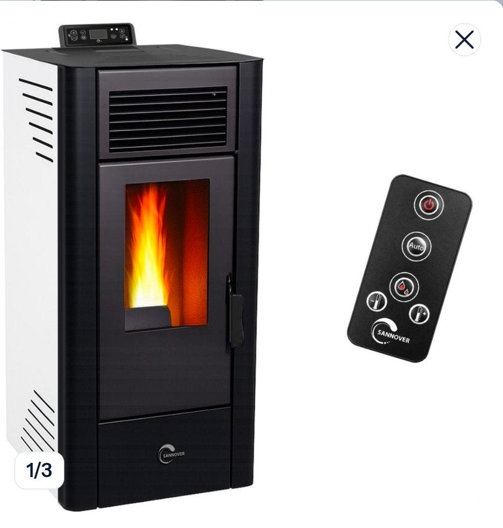 je cherche un poêle à pellet max 500 euro, Enlèvement, Utilisé