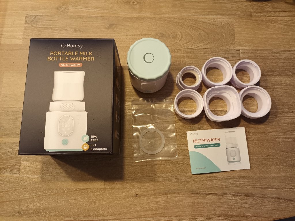 Numsy Nutiwarm flessenwarmer, Kinderen en Baby's, Ophalen, Zo goed als nieuw, Flessen- of potjesverwarmer, Overige merken