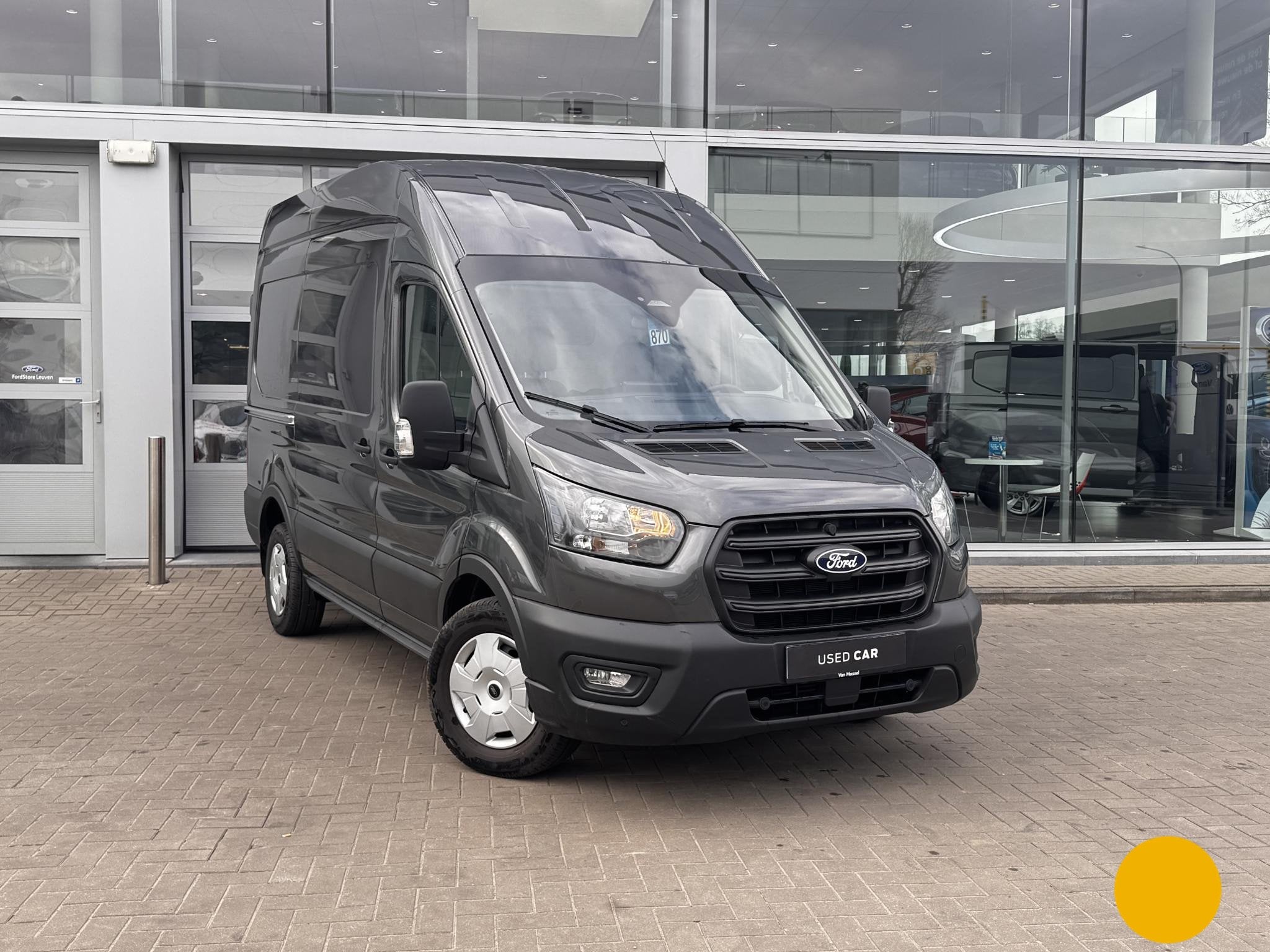 Ford Transit 2T TREND L2H3 - Trekhaak - SYNC4 - GARANTIE Bes, Voorwielaandrijving, Dealer onderhouden, Stof, 4 cilinders