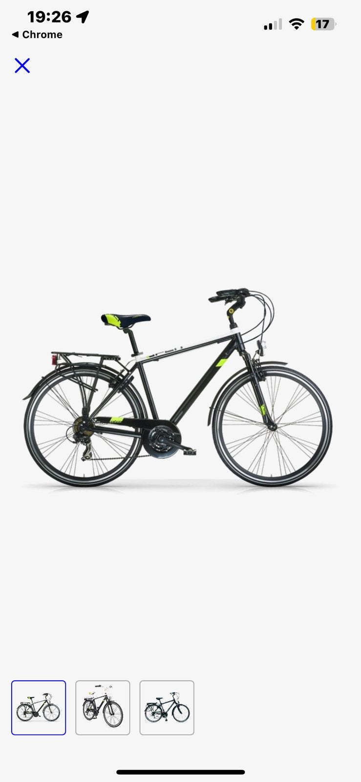 Split fiets, Ophalen, Zo goed als nieuw