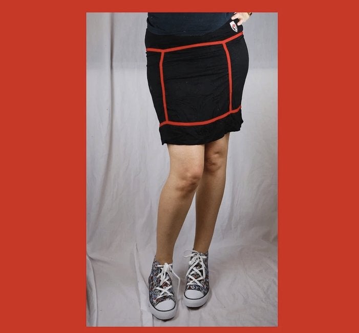 Dubbelzijdige rok van pussy deluxe - Maat Small, Kleding | Dames, Rokken, Ophalen of Verzenden, Rood