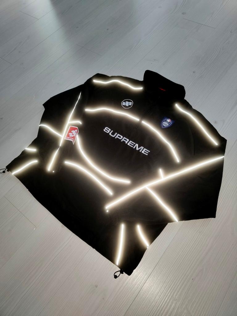 Supreme Track Jacket size M, Ophalen of Verzenden, Nieuw, Maat 48/50 (M), Zwart