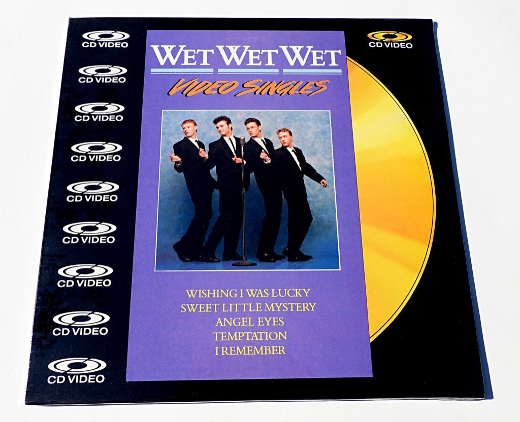 CDVideo 8" Wet Wet Wet Video Singles nieuw in cellofaan CDV, Engels, Alle leeftijden, Ophalen of Verzenden, Nieuw in verpakking