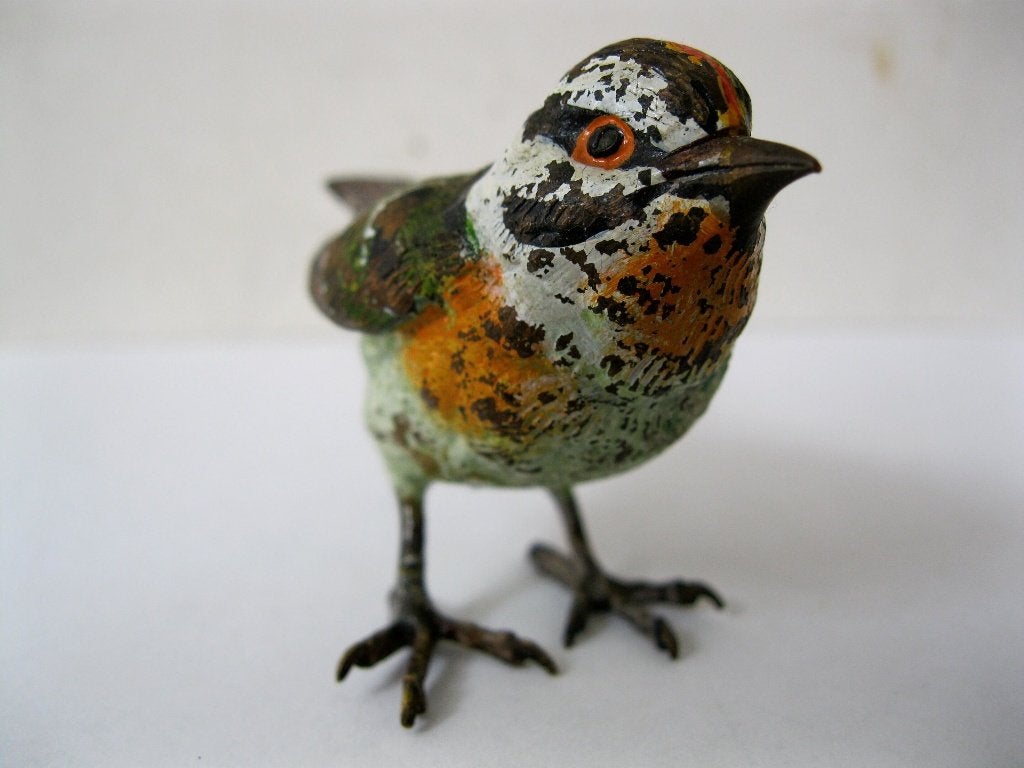 Bergmann Weens brons - Weense bronzen vogel, Enlèvement, Bronze