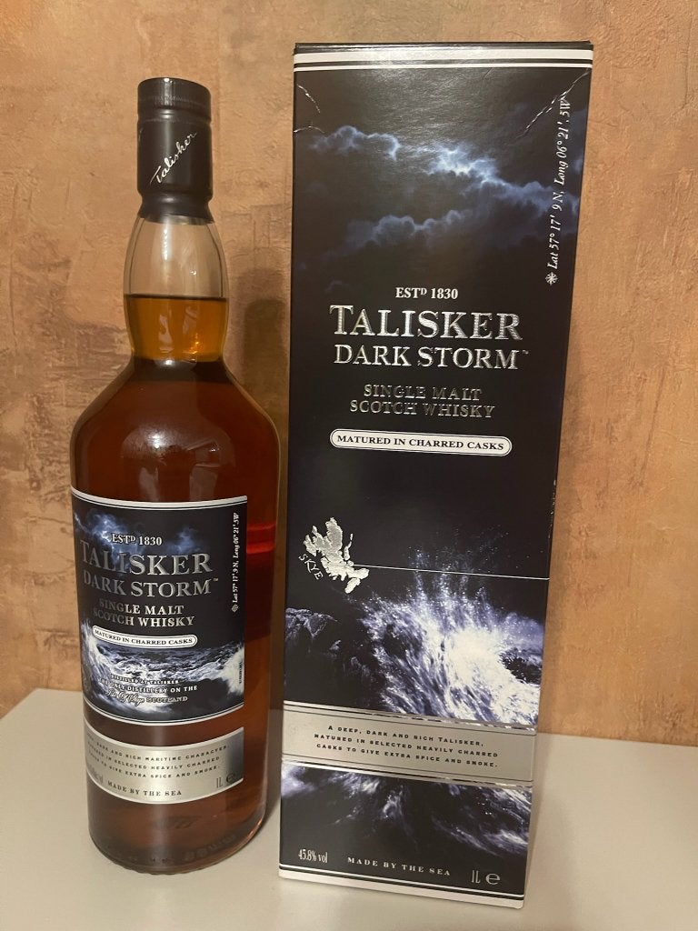 Talisker Dark Storm • Single Malt Whisky 1 Litre 45,8 % Vol., Envoi