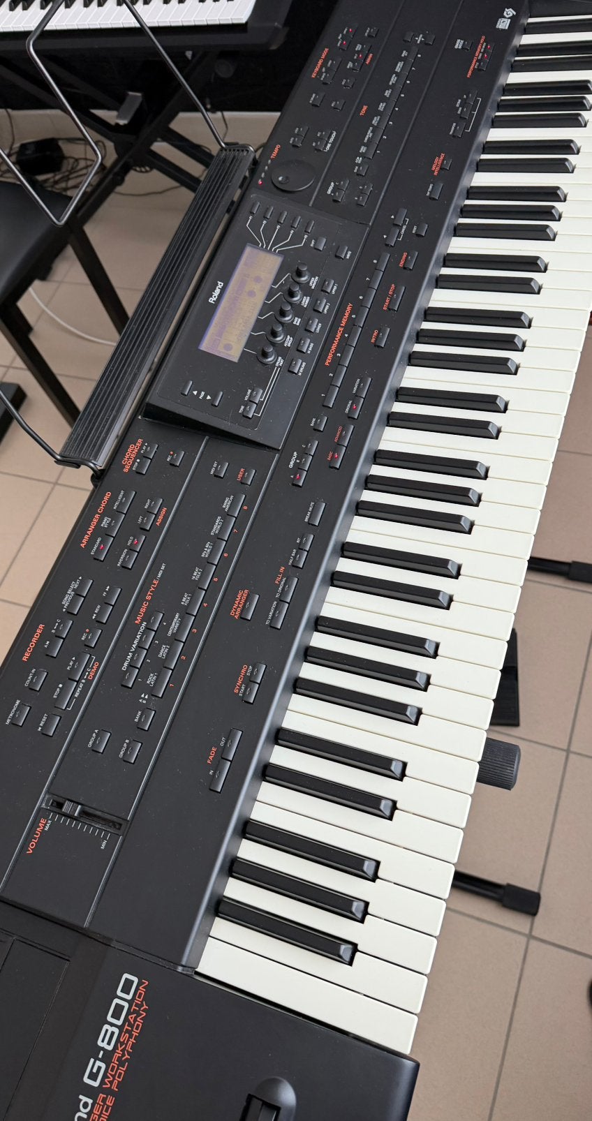 ROLAND-G-800 unieke staat!alles kompleet!!, Muziek en Instrumenten, Keyboards, Ophalen, Zo goed als nieuw, 76 toetsen, Roland