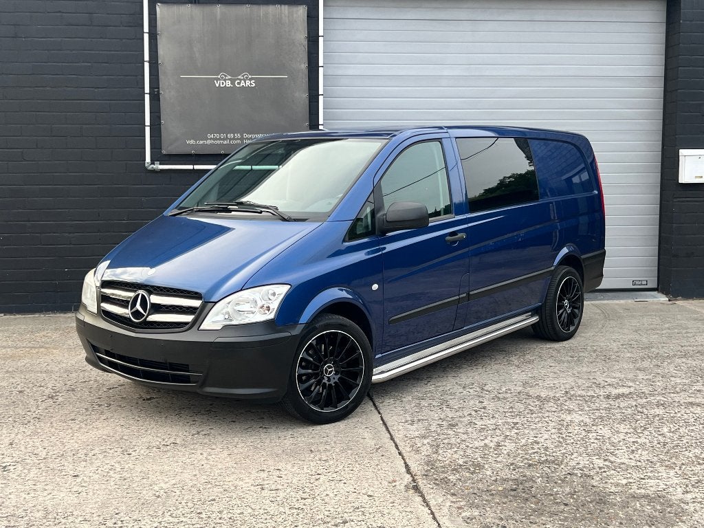 MERCEDES VITO / DUBBELE CABINE / LICHTEVRACHT / 5ZIT, Auto's, Bestelwagens en Lichte vracht, Bedrijf, Te koop, Mercedes-Benz, Diesel
