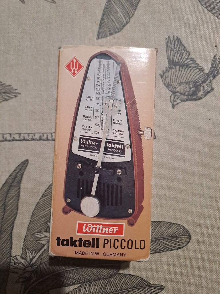Wittner metronoom, Ophalen of Verzenden, Gebruikt, Piano