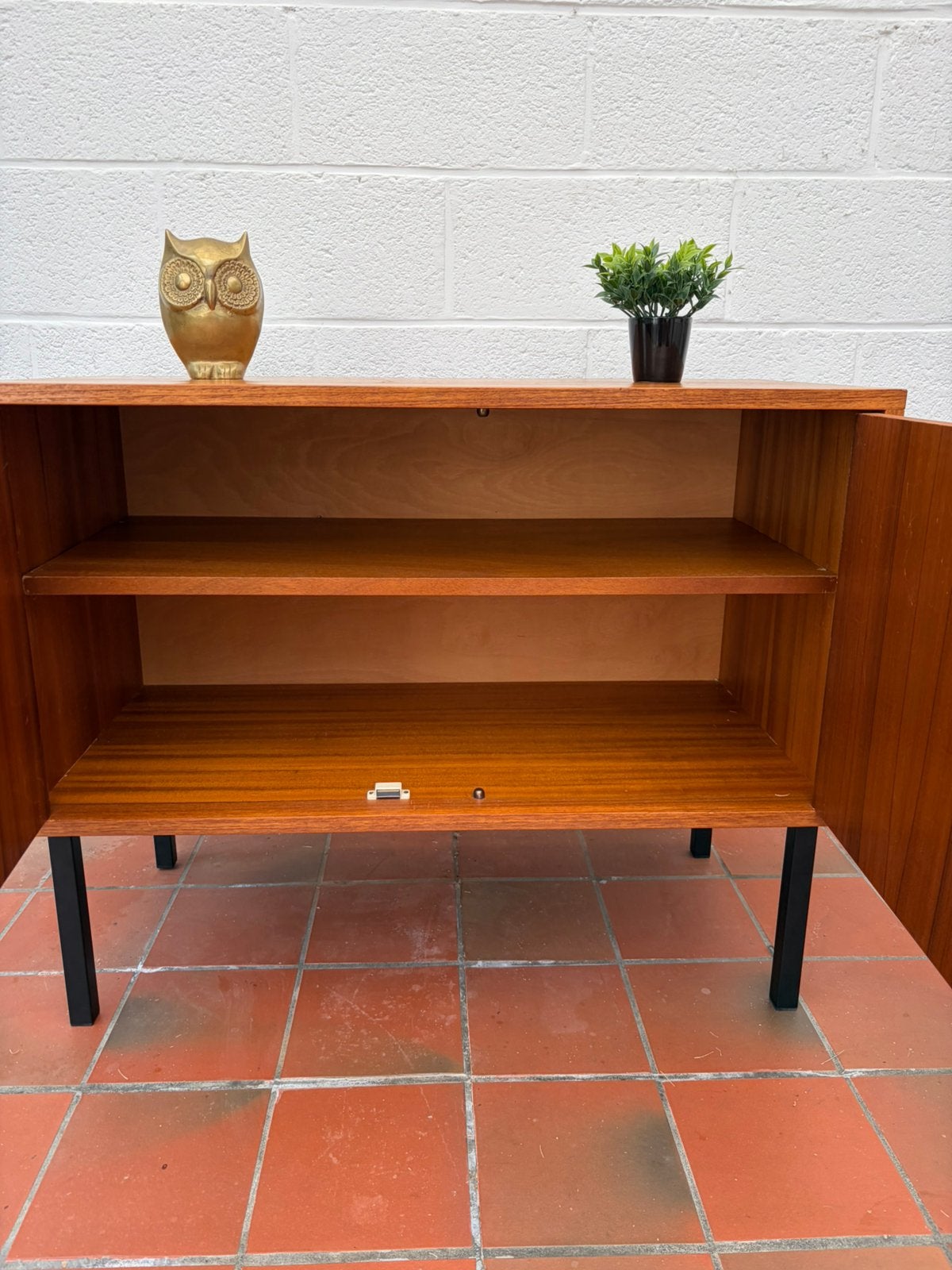 Vintage Scandinavische opbergunit, Huis en Inrichting, Ophalen, Gebruikt