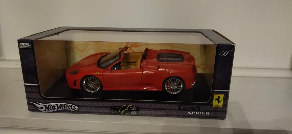 Ferrari F430 Spider 1/18, Ophalen of Verzenden