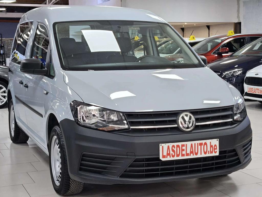 Volkswagen Caddy 2.0TDi Cuir Sensors Clim Cruise Attache Cd, Autos, Cuir, Autres modèles, Achat, Euro 6