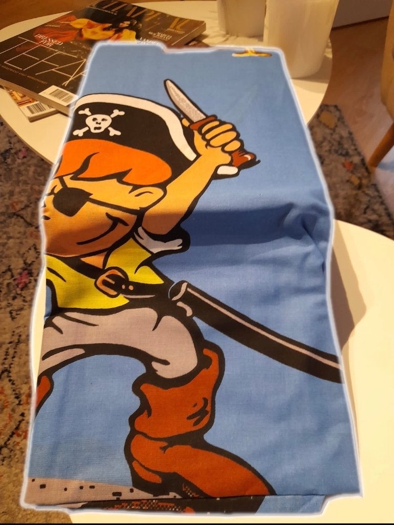 Housse de couette pirates, Garçon, Housse de couette, Enlèvement, Bleu