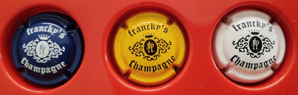Champagne capsules Pierron l'Eglise , set van 3, Verzamelen, Verzenden