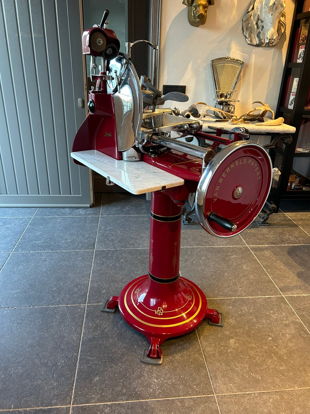 ORIGINELE oude snijmachine berkel model 8 gerestaureerd, Enlèvement