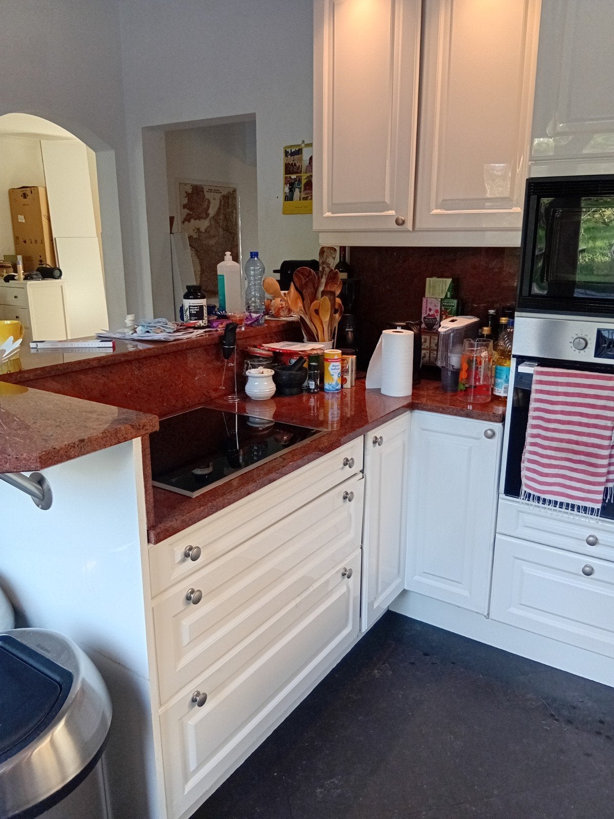 Witte keuken, Ophalen, Gebruikt, U-keuken, Wit