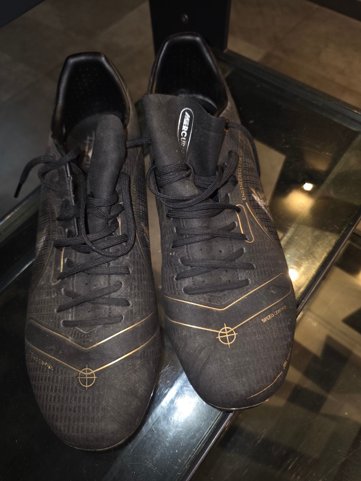 chaussures de football Nike Mercurial 44 utilisé 1 fois, Enlèvement, Chaussures