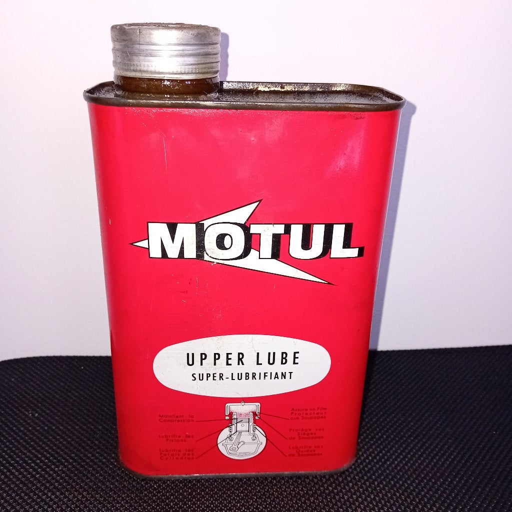 bidon d'huile MOTUL « upper lube » très rare, Enlèvement ou Envoi, Comme neuf