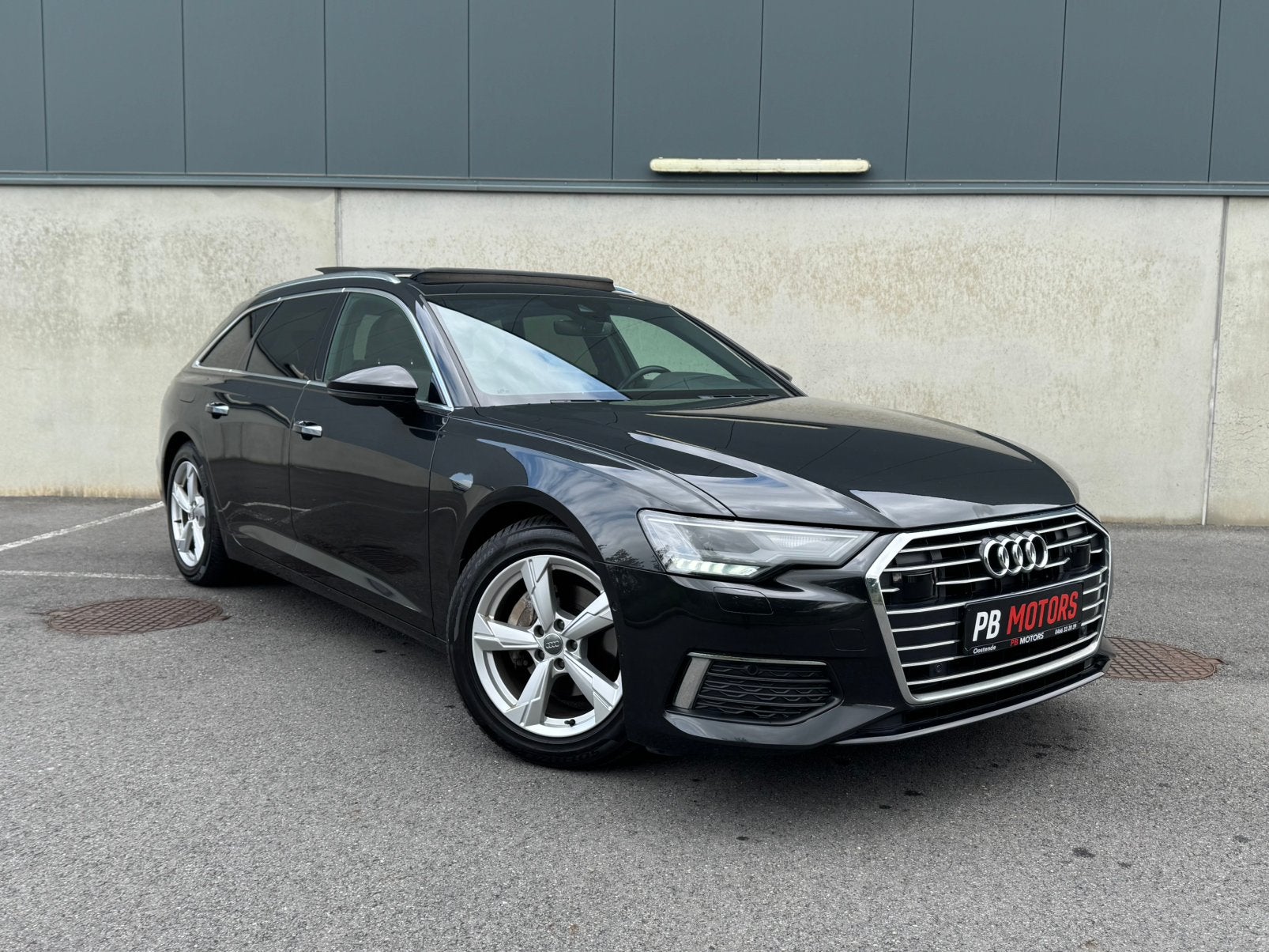 audi A6 / 2021 / FULL OPTION / 162dkm /  HYBRIDE DIESEL/, Auto's, Euro 6, Zwart, Leder, Bedrijf