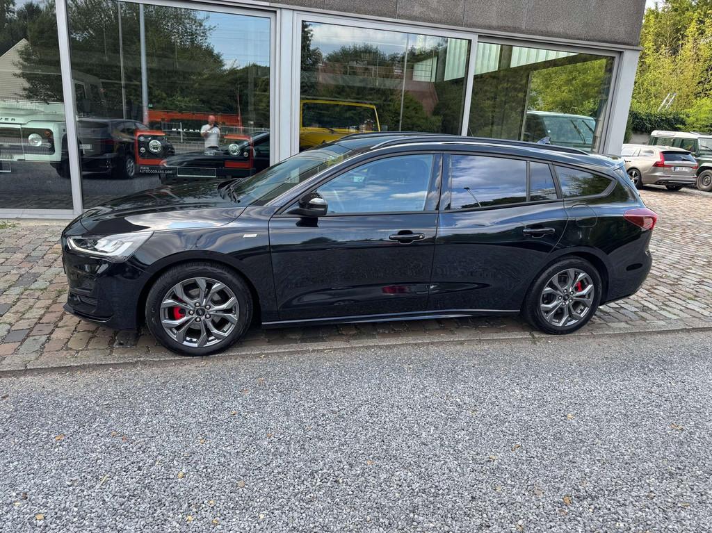 Ford Focus Focus Turnier 1.0 EcoBoost Hybrid ST-LINE DESIGN, Auto's, Ford, Stof, Gebruikt, Zwart, Bedrijf