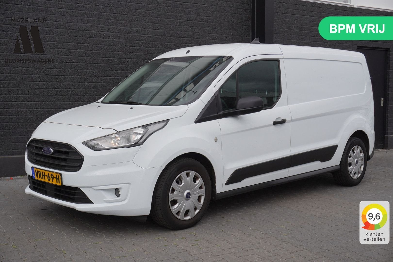 Ford Transit Connect 1.5 EcoBlue 120PK L2 EURO 6 - Airco - V, Auto's, Bedrijf, Ford, 138 g/km, Te koop