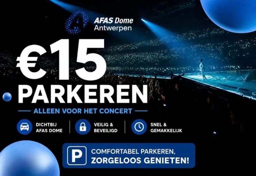 Parkeerplaats Te Huur Tijdens Evenementen Te Sportpaleis!, Provincie Antwerpen