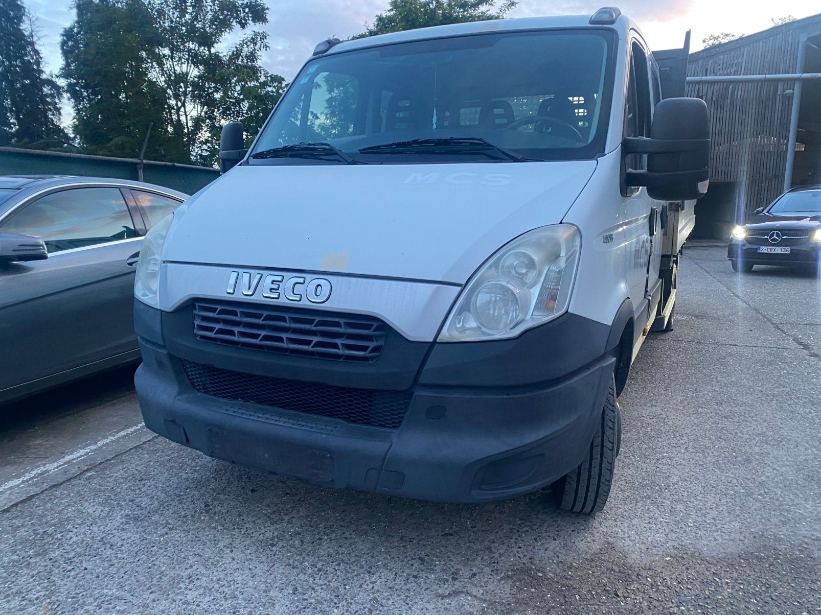Cabine double Iveco Daily 3.0d 3,5 T, Cuir, Euro 5, Achat, 4 portes
