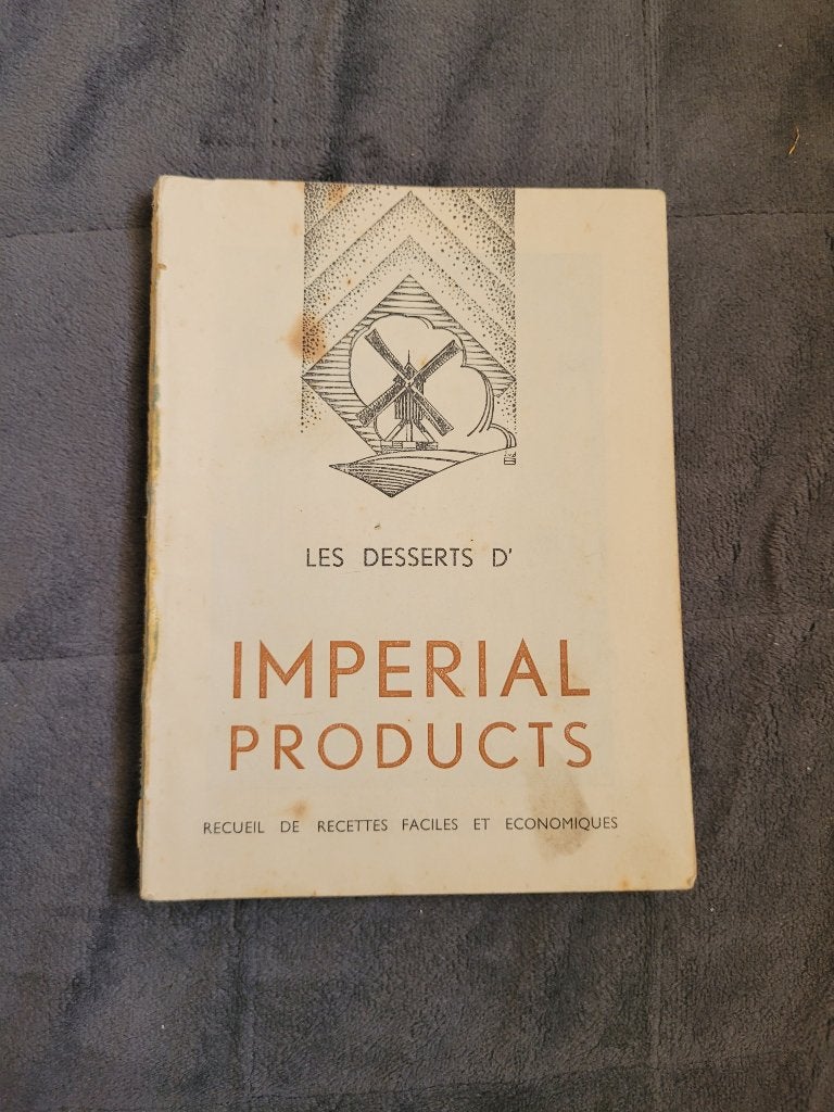 Dessertboek van Old Imperial Product, Ophalen of Verzenden, Gebruikt, Overige typen