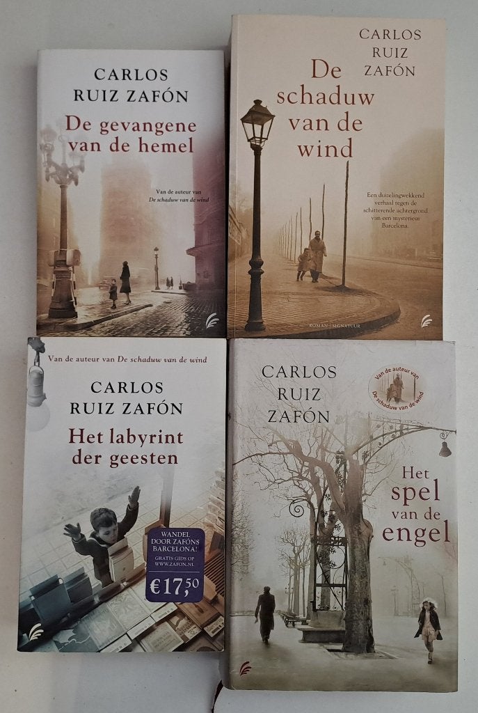 Boeken Carlos Ruiz Zafon, Ophalen of Verzenden, Gelezen