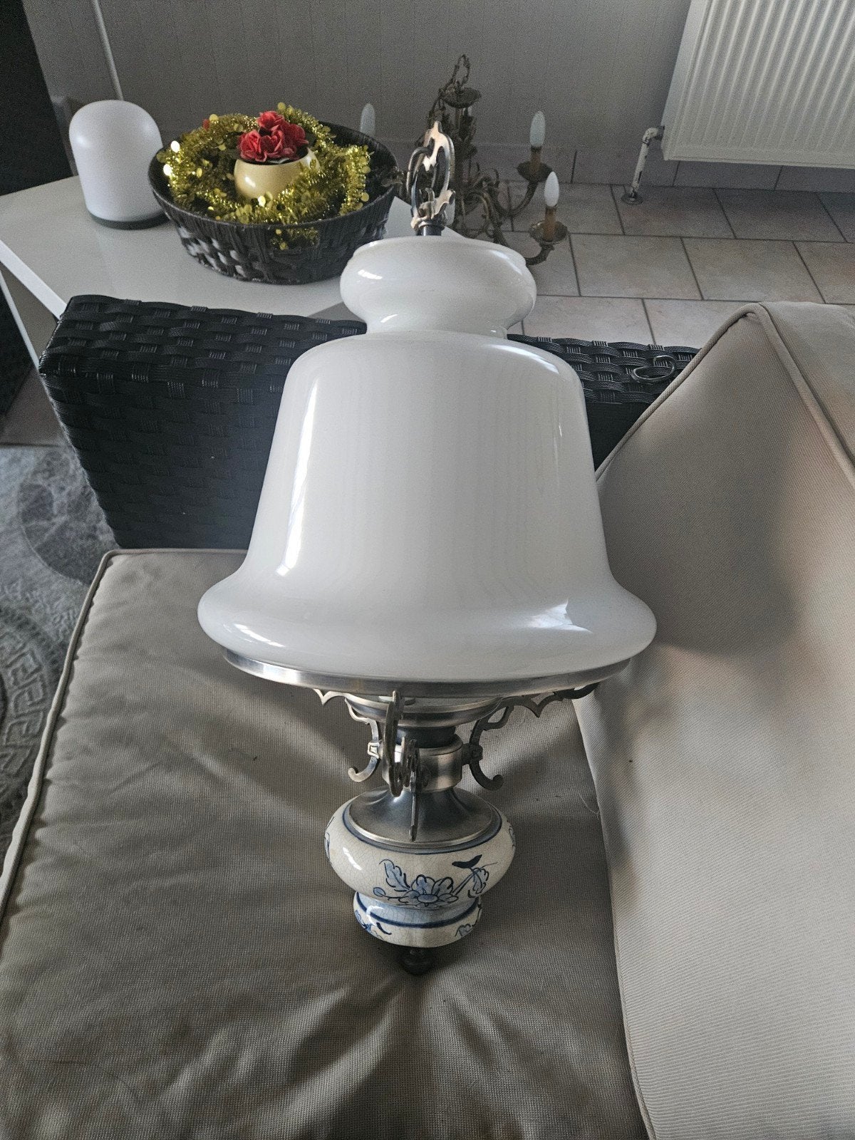 Hang lamp, Ophalen