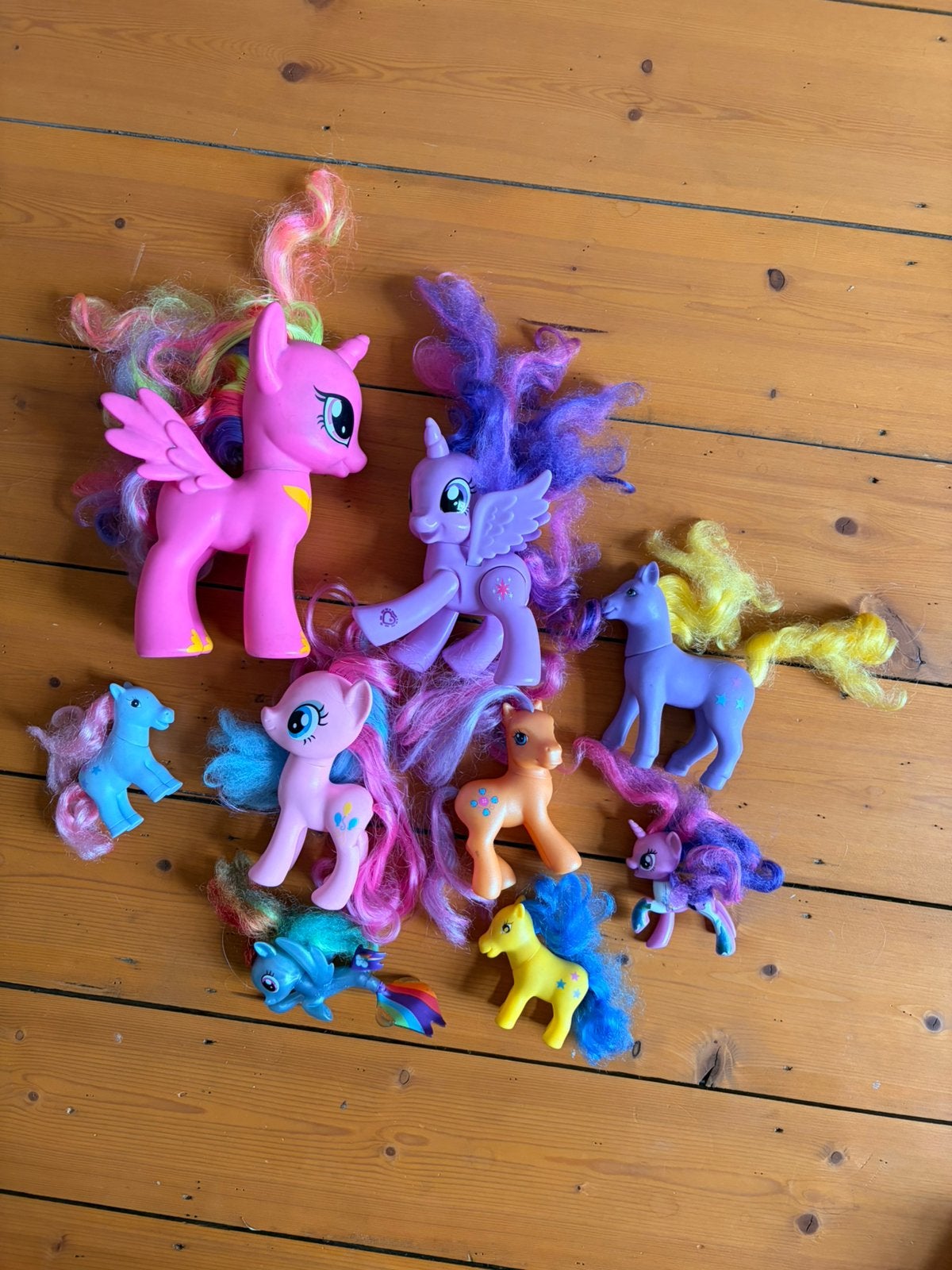 My Little Pony - 9 stuks, Ophalen, Zo goed als nieuw