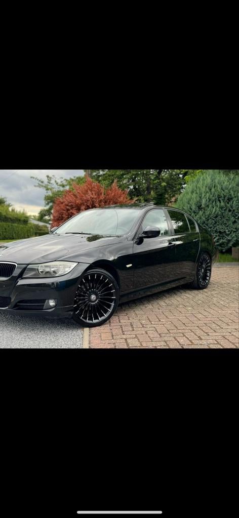 Bmw 318 diesel 2.0, édition noire, 2010, Autos, Cuir, Euro 5, Achat, 4 portes