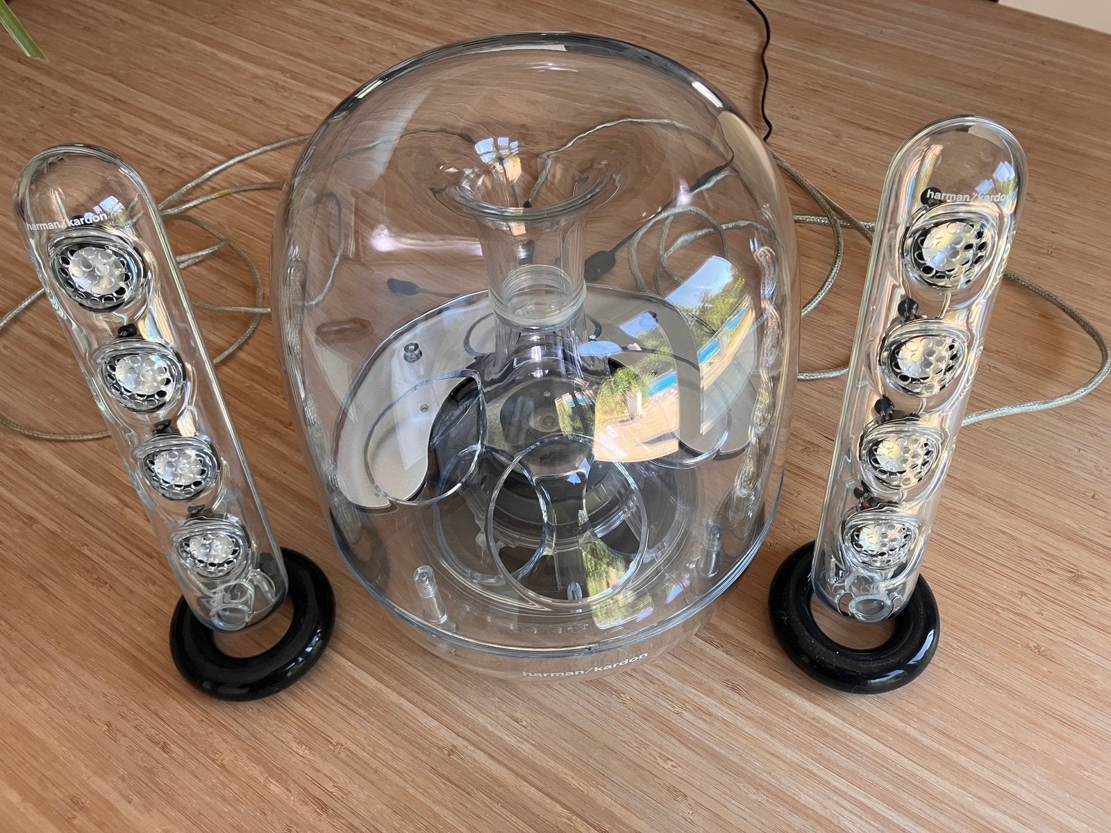 Harman Kardon Soundsticks III, Computers en Software, Pc speakers, Ophalen of Verzenden, Gebruikt, Audiokanaal 2.1