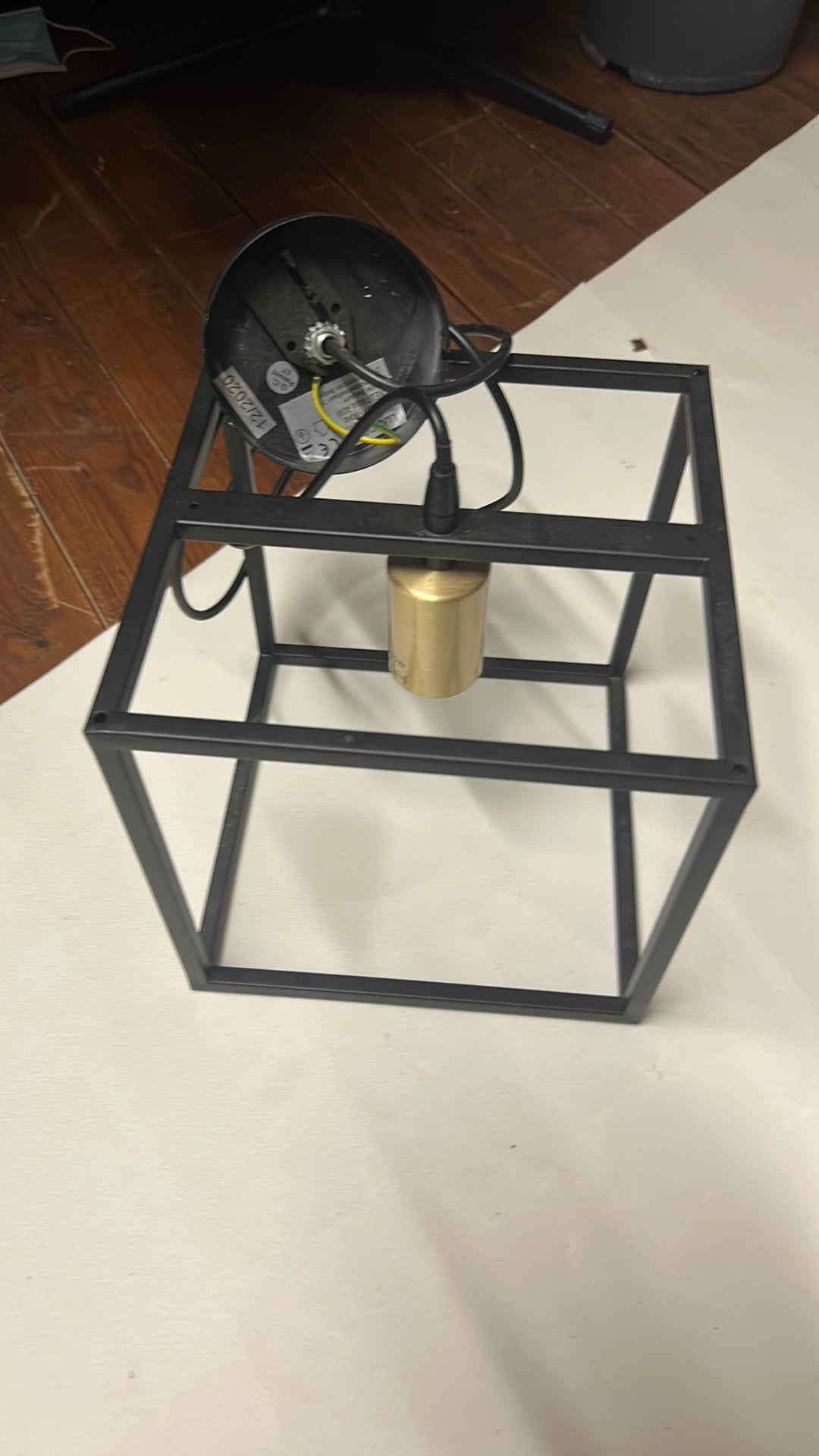 Industriële hanglamp, Huis en Inrichting, Ophalen of Verzenden, Zo goed als nieuw, Hanglamp